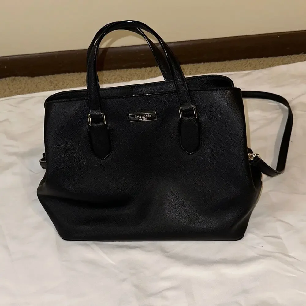 Kate Spade Elegant Black Satchel